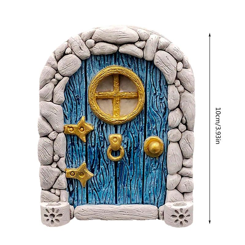 Resin Art With Wood - Porta delle Fate in Miniatura, Decorazione