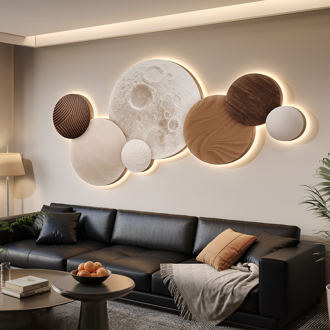 Resin Art On Wood - Decorazione per Camera da Letto a