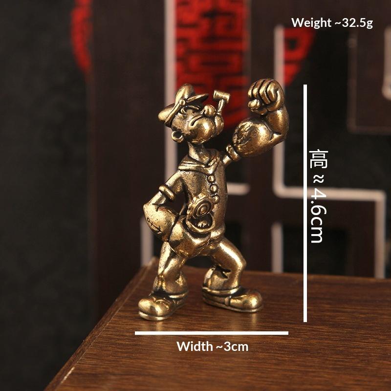 Resin Art Workshop - △ 1/2 Pezzi Statuetta di Popeye