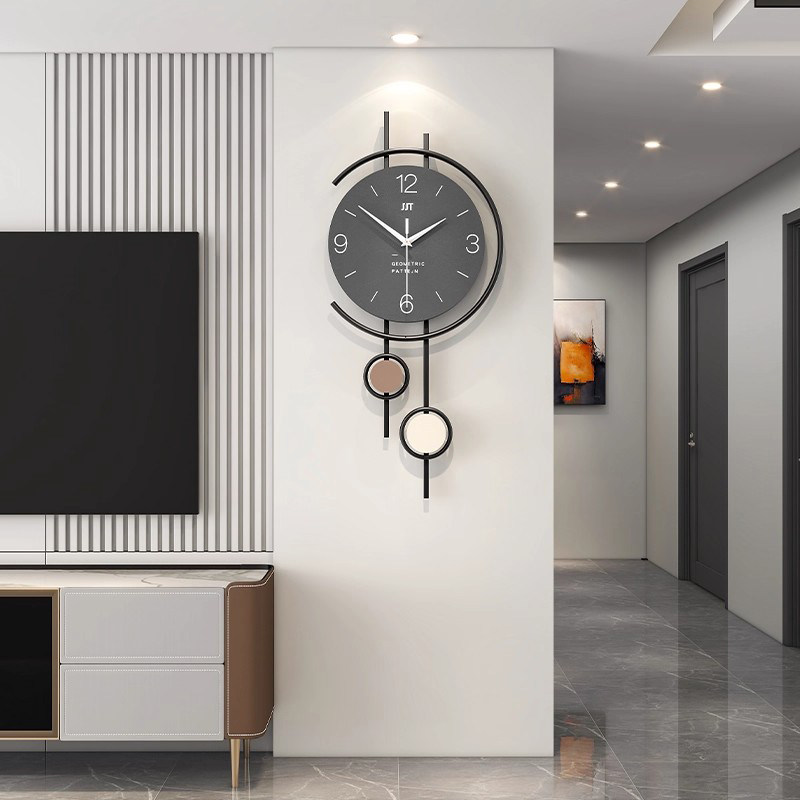Resin Art Clock - Orologio da parete per interni estetico