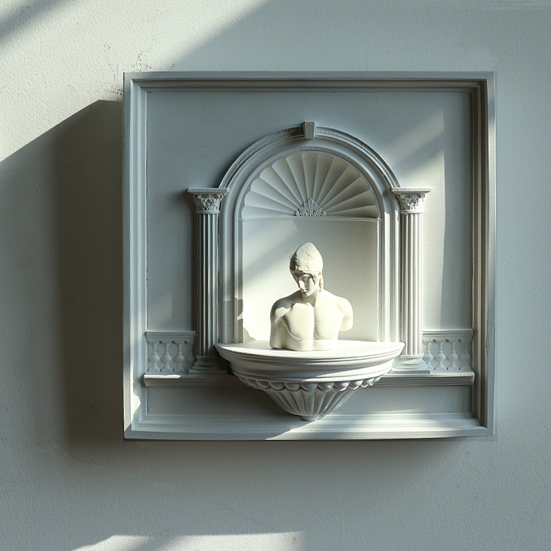 Resin Art Clock - ‌ Arte da parete vintage francese,