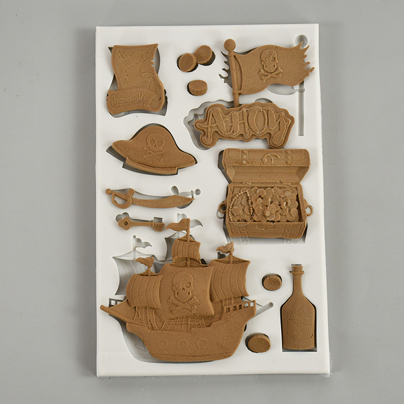 Skull Pirate Ship stampo per c - Silicone Mold Ocean recensione e prezzo