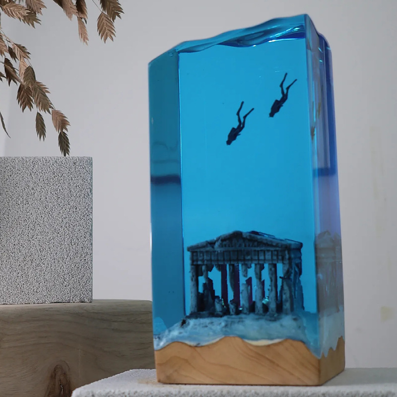 NUOVO Artigianato Artistico Ma - Resin Art With Wood recensione e prezzo