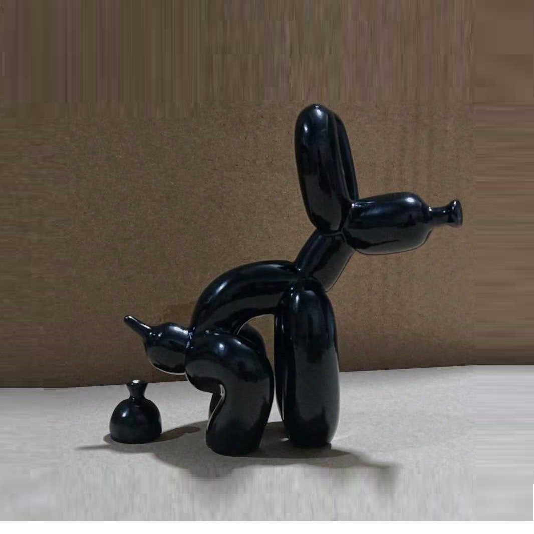 Statua decorativa animale cane - Resin Art With Wood recensione e prezzo