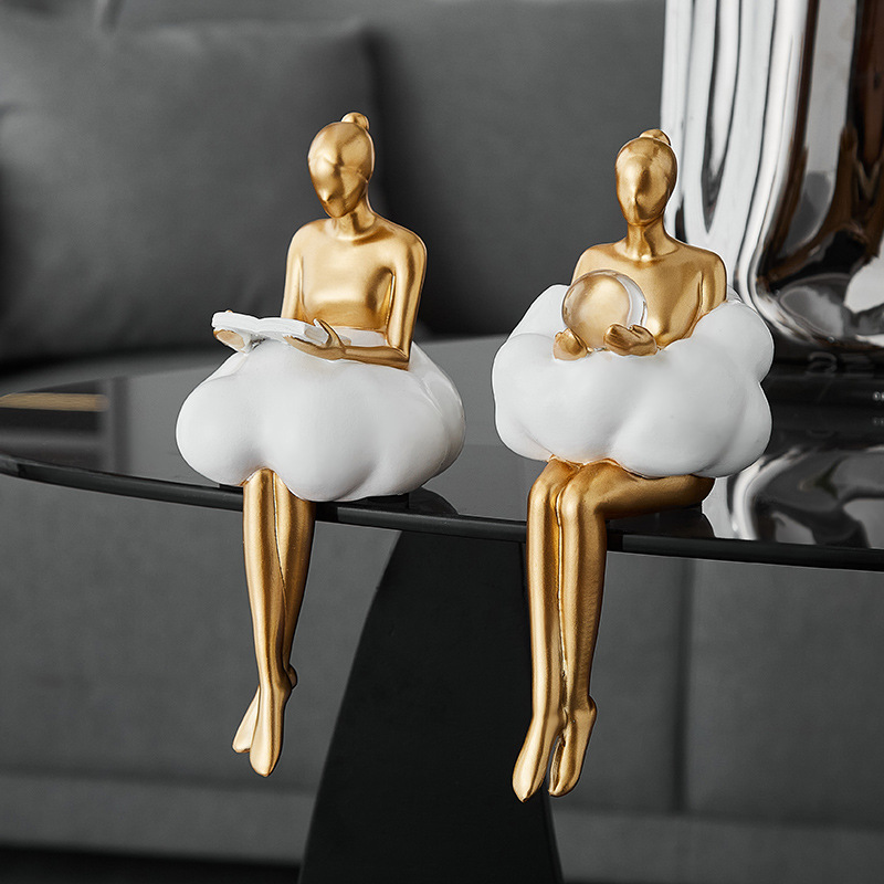 Statua di Ballerina con Nuvole - Resin Art Dining Table recensione e prezzo