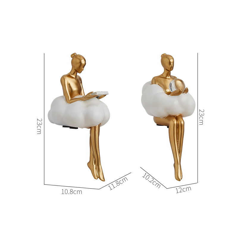 Statua di Ballerina con Nuvole - Resin Art Dining Table recensione e prezzo