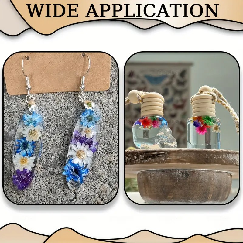 Kit artigianale con fiori a st - Resin Art Design recensione e prezzo