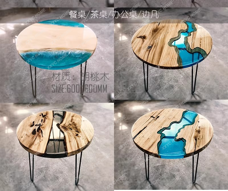Tavolo da pranzo artistico cre - Resin Art With Wood recensione e prezzo