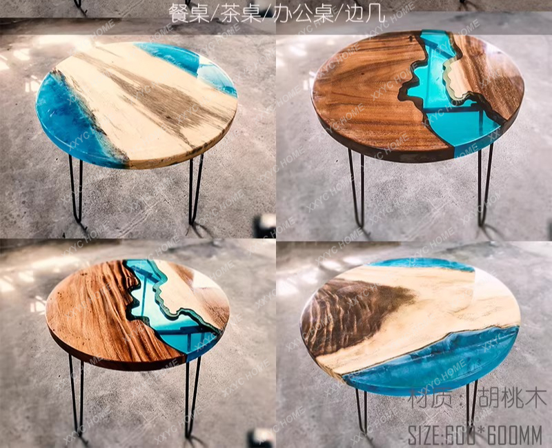 Tavolo da pranzo artistico cre - Resin Art With Wood recensione e prezzo