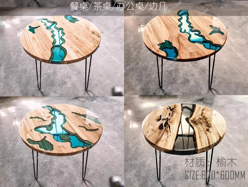 Tavolo da pranzo artistico cre - Resin Art With Wood recensione e prezzo