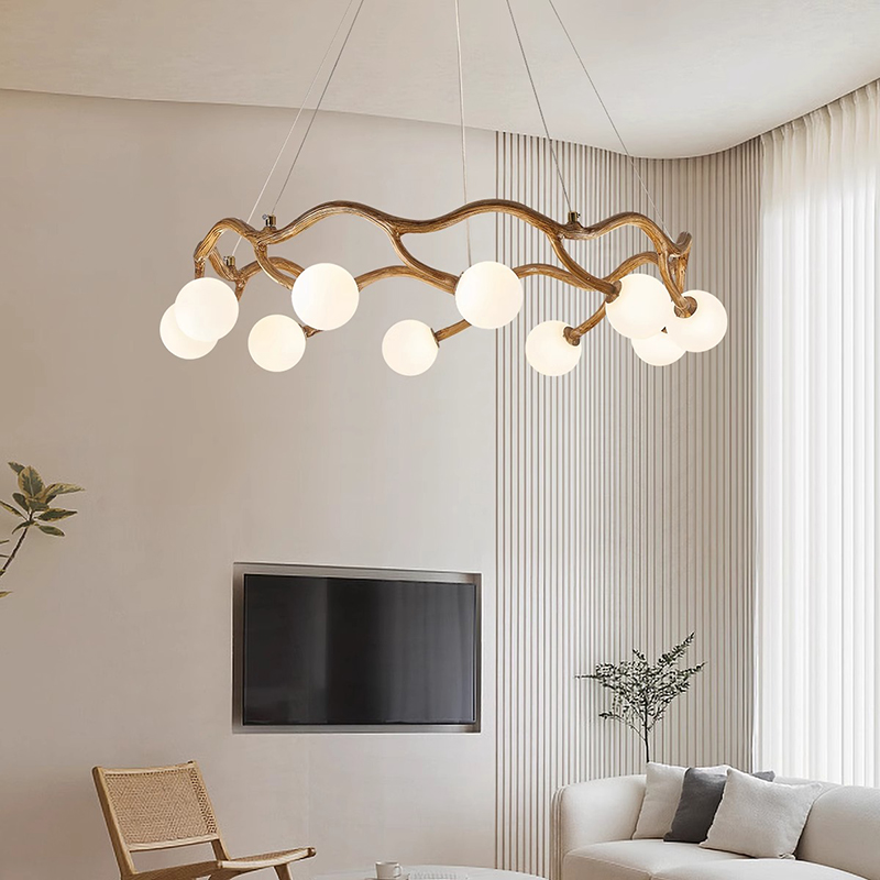 Lampadario moderno in vetro bi - Resin Art On Wood recensione e prezzo