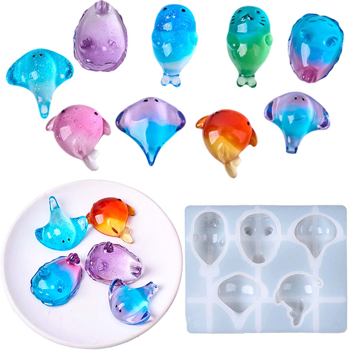 Stampo in Silicone 3D a forma  - Silicone Mold Ocean recensione e prezzo