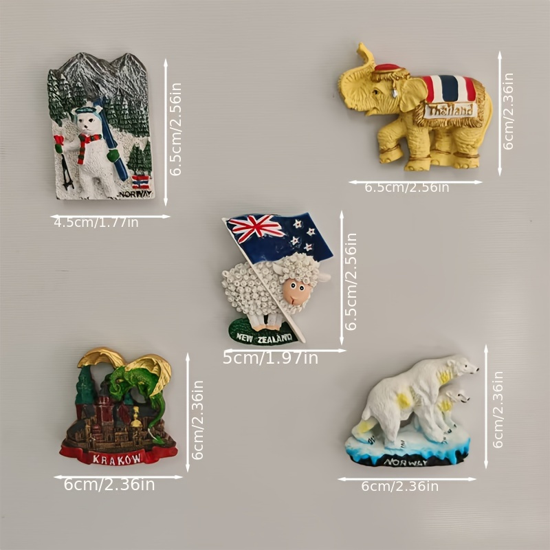 1pc Magneti per frigorifero in - Resin Art New Zealand recensione e prezzo