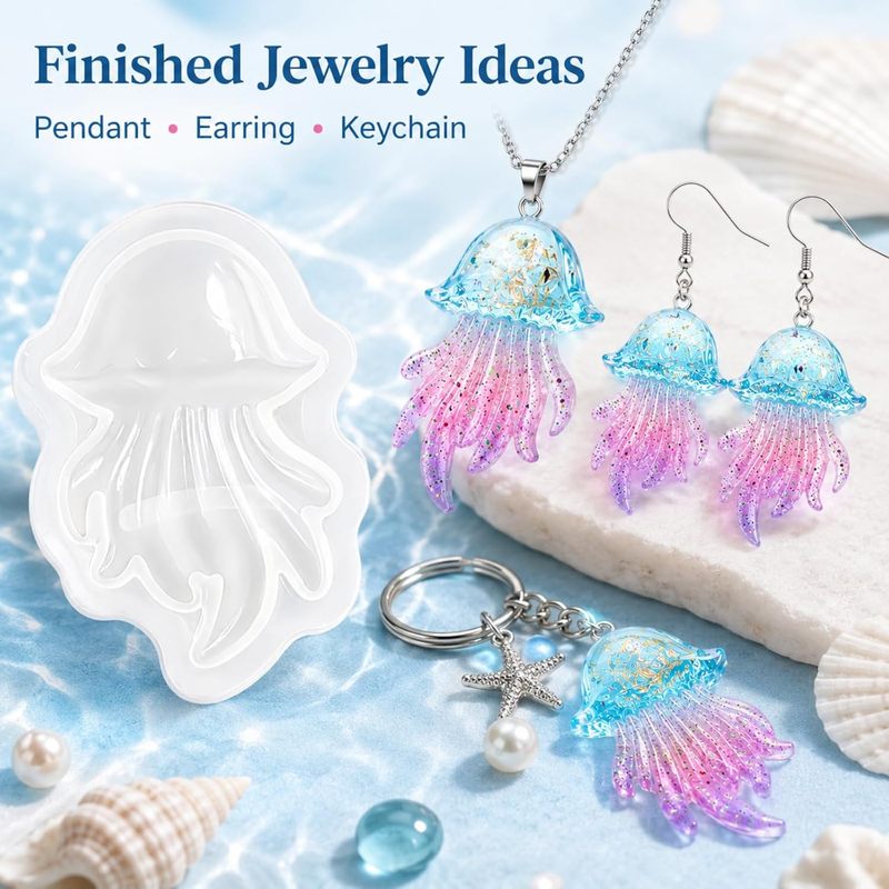 Set di 2 stampi in resina a fo - Silicone Mold Ocean recensione e prezzo