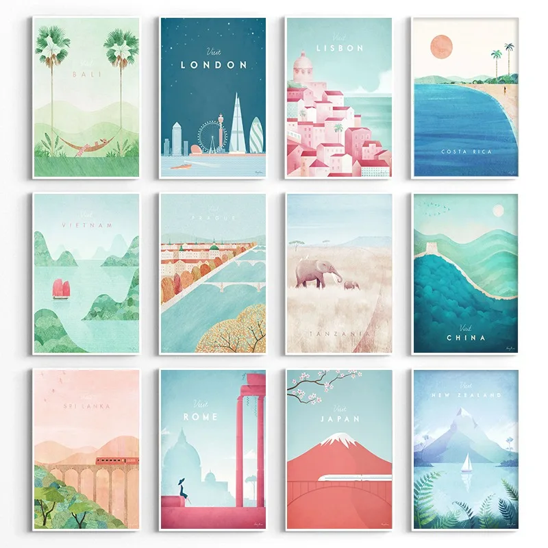 Poster Minimalisti di Viaggi i - Resin Art New Zealand recensione e prezzo