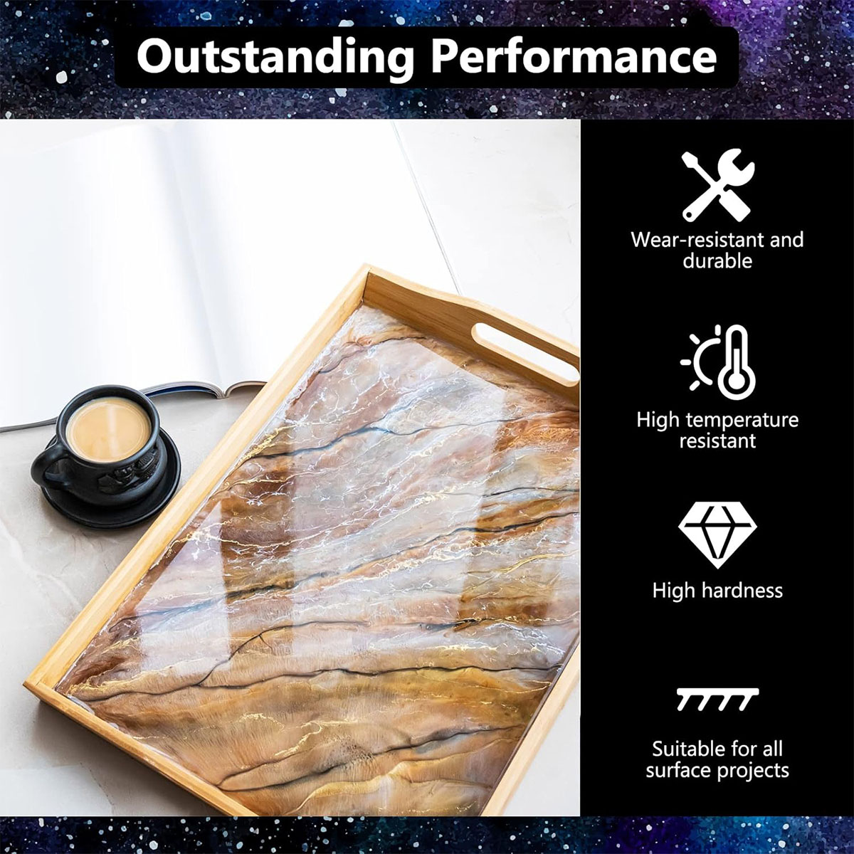 Kit in resina epossidica crist - Resin Art With Wood recensione e prezzo