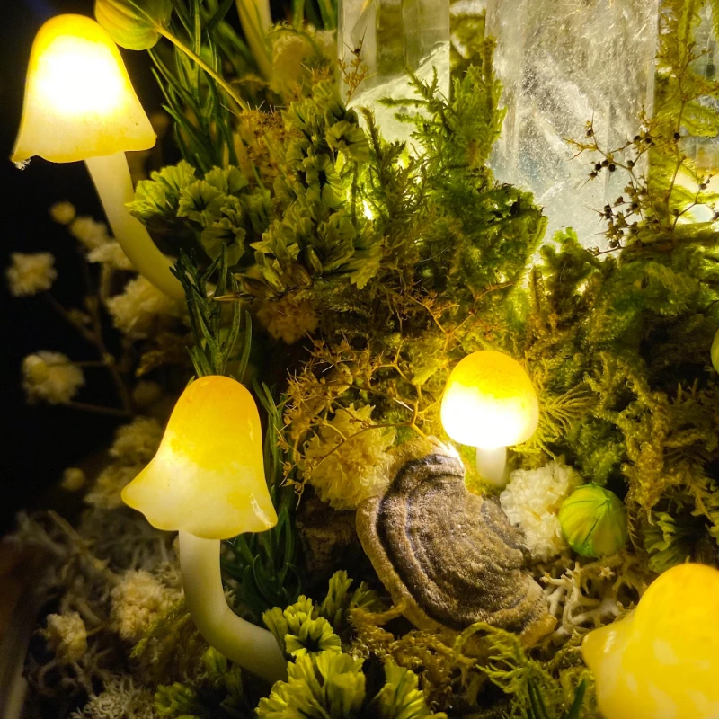 Lampada Notturna a Forma di Fu - Resin Art On Wood recensione e prezzo
