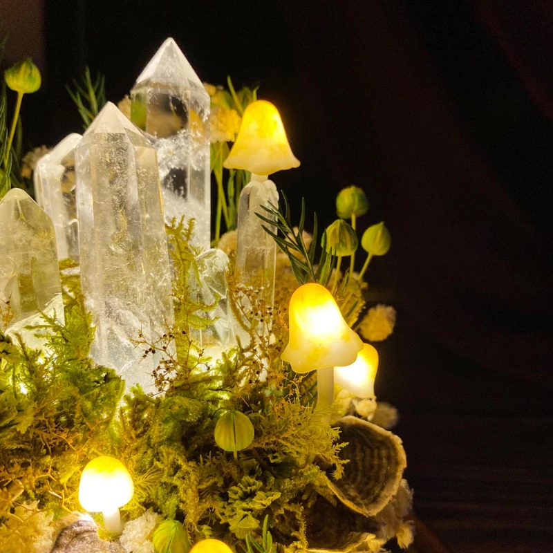 Lampada Notturna a Forma di Fu - Resin Art On Wood recensione e prezzo